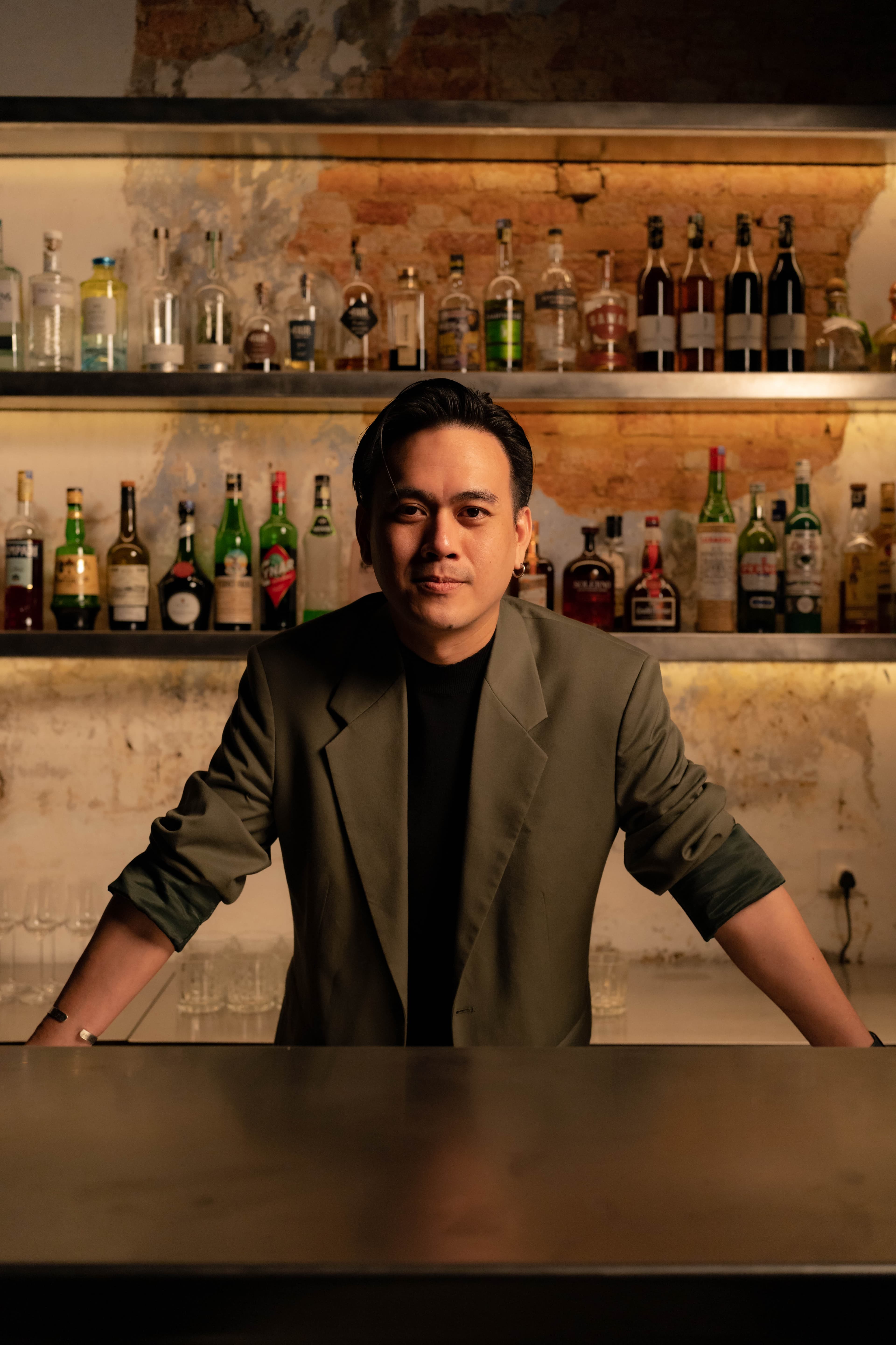 Justin at the bar